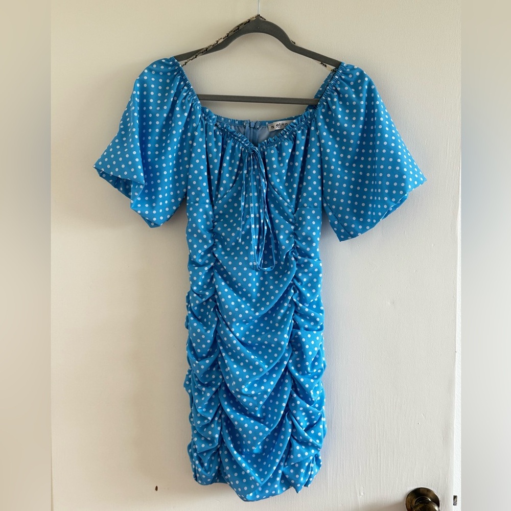 very sweet blue size small dress